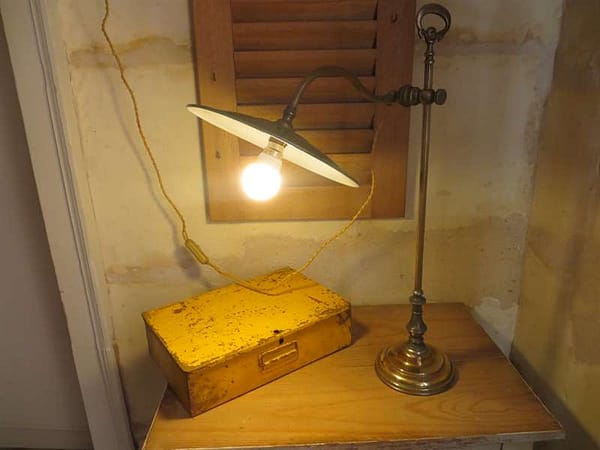 Lampe bureau ancienne